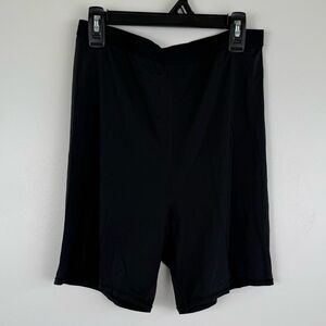Aerie Smoothez Women's Size Large high waisted boyshort Black